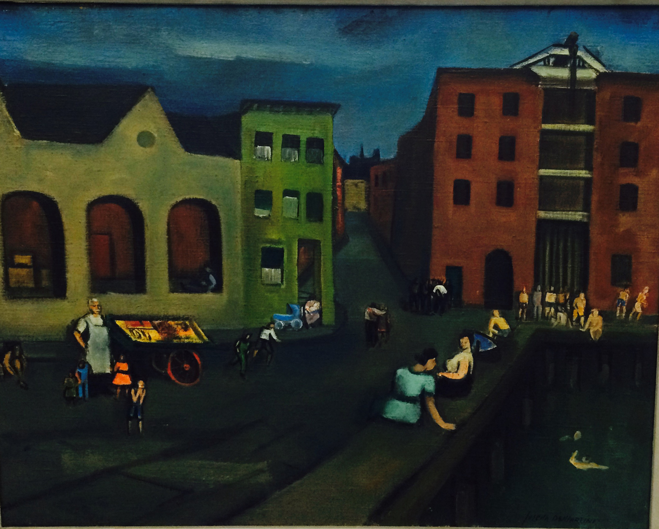 Joseph De Martini - Docks on Sunday